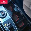 Smabee Anti-Slip Gate Slot Cup Mat for Kia Sorento 2020 2021 Cup Holder Door Groove Non-slip Pad Accessories Rubber Coaster