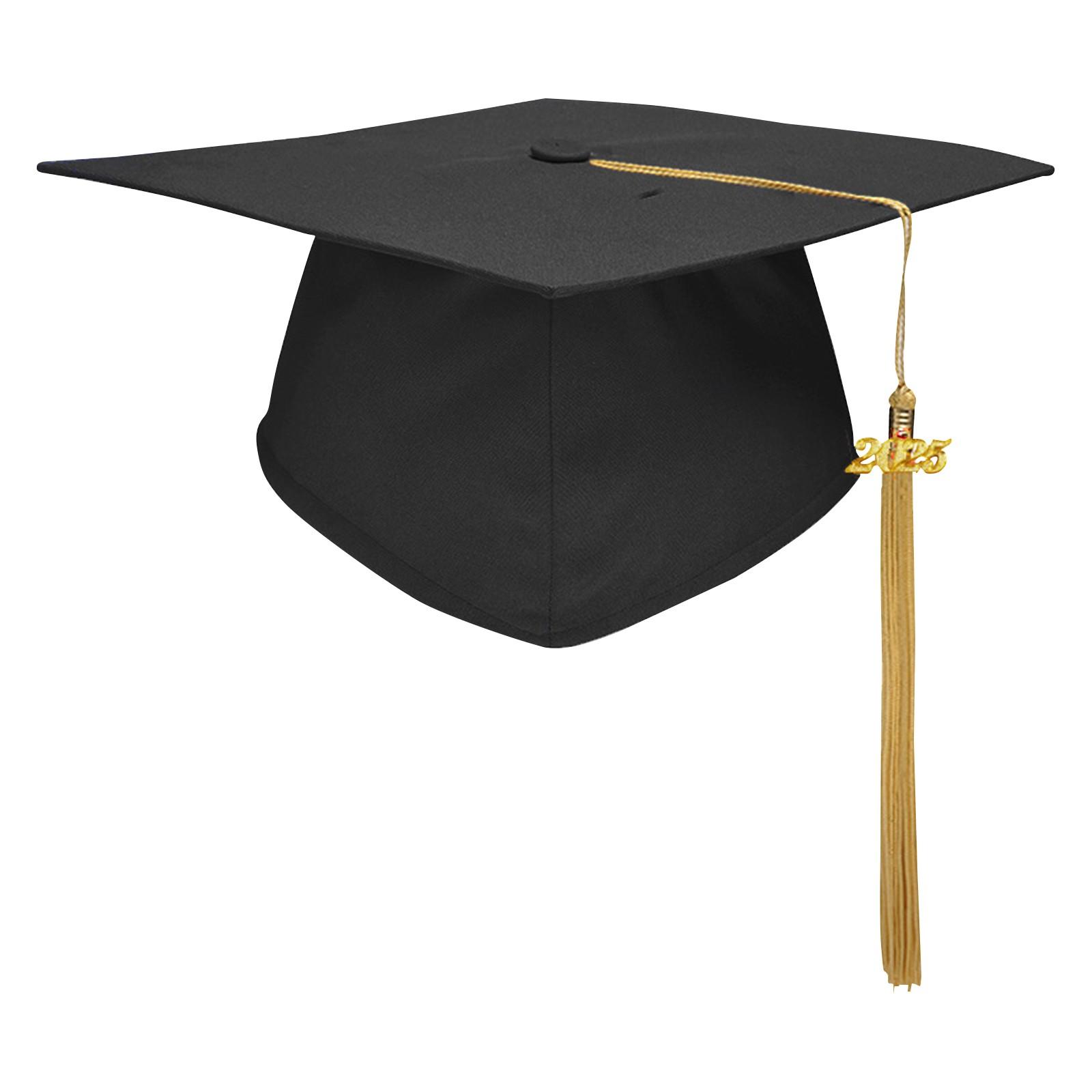 

Регулируемая отделка выпускного колпачка доступна как для взрослых, так и для детей One Size чёрный