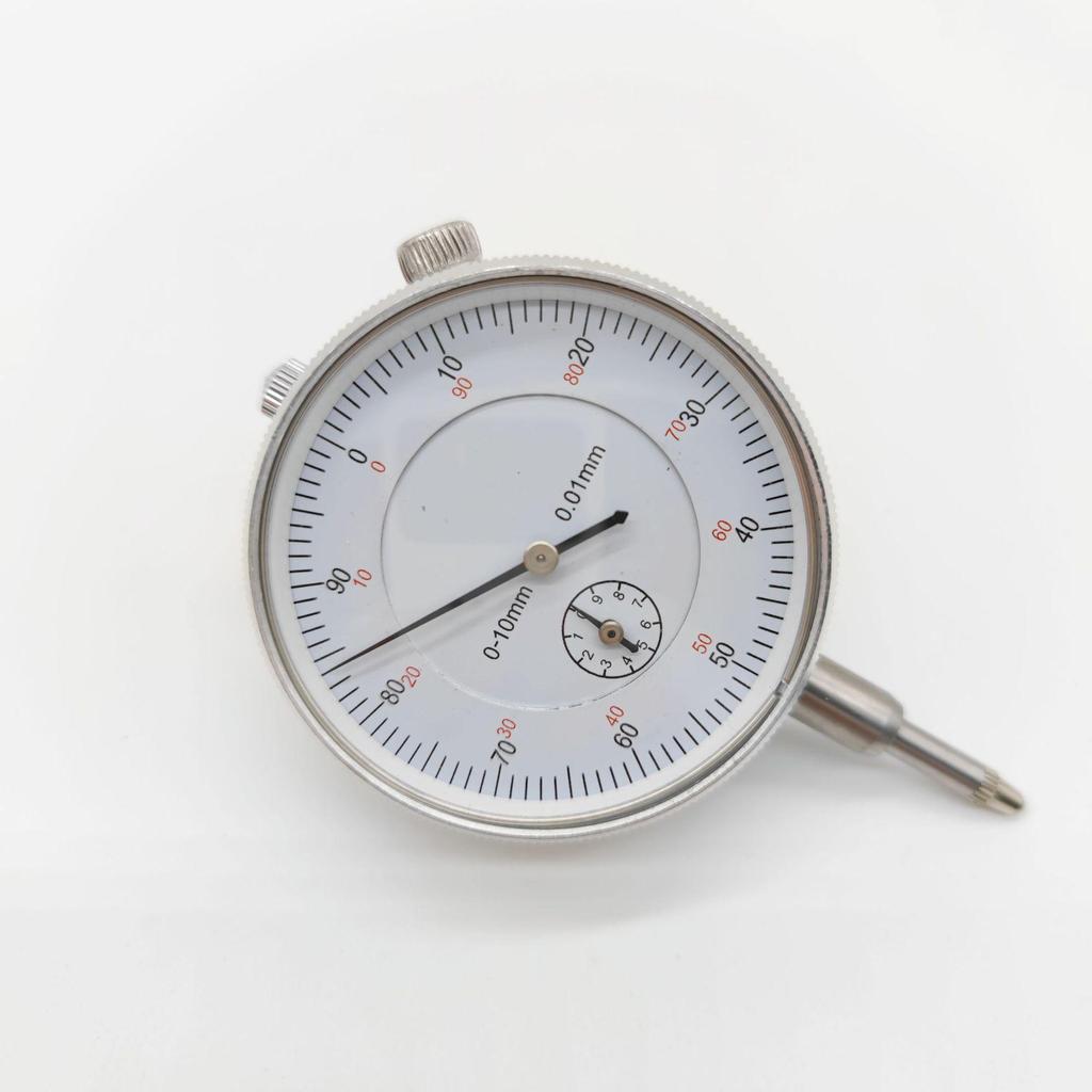 Mechanical Dial Indicator with Universal Magnetic Base, 0-10mm Range, 0.01mm Accuracy