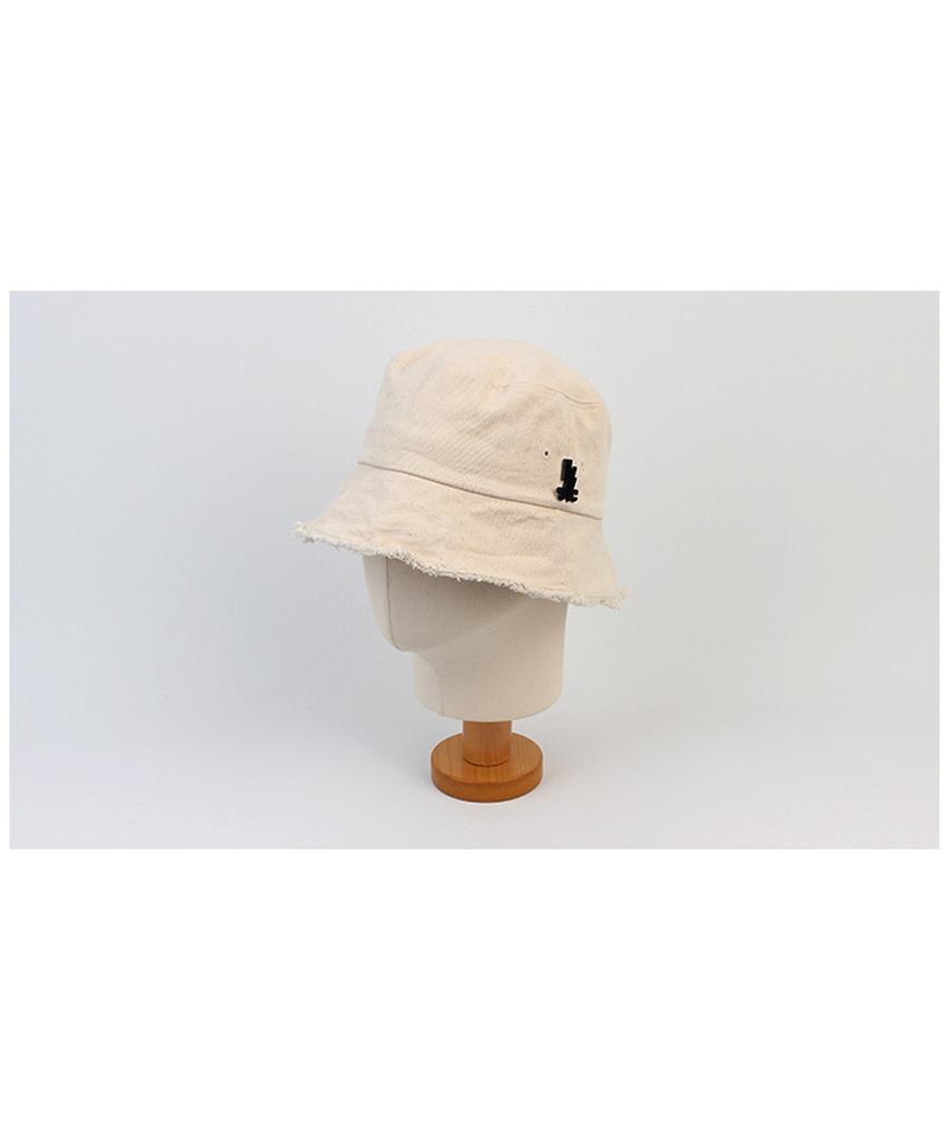 Vintage Ivory Wire Bucket Hat