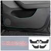 For Tesla Model Y Juniper 2025 Car Door Anti-Kick Pad Leather Sticker Trim Side Door Sill Protector Cover Interior Decoration