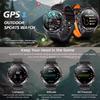 2026 T-Rex 3 Ultra Reloj Inteligente GPS 30ATM Impermeable Brújula GNSS de Doble Banda Grado Militar Cristal de Zafiro Llamada Batería Larga Reloj Inteligente para Hombre de Exterior