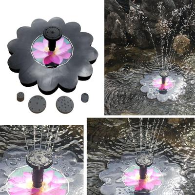 Fontana galleggiante per uccelli, acquario, decorazioni per laghetto