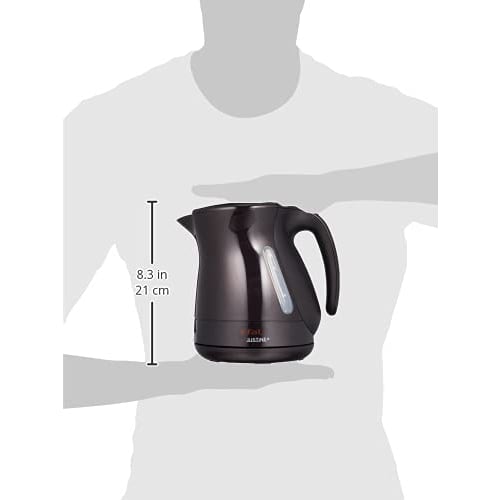 Electric Kettle 1.2L Justin Plus Cacao Black Water Boiler KO3408JP
