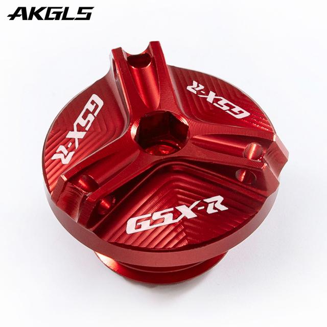For Suzuki GSXR GSX-R 600 750 1000 1000 R/X Gsx-r1000 Accessories Front Brake Fluid Cap and Engine Oil Filler Cap Protection