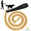 19mm Roestvrij Staal Goud Hondentuig - Zeskantige Ketting voor Bulldogs en Pitbulls.