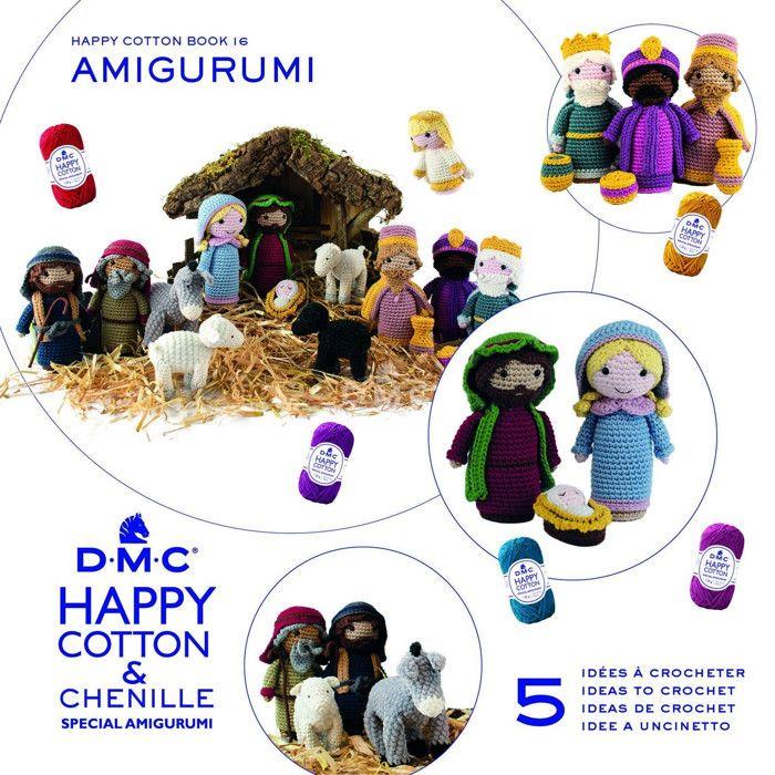 DMC Book Number 16 Happy Cotton Nativity