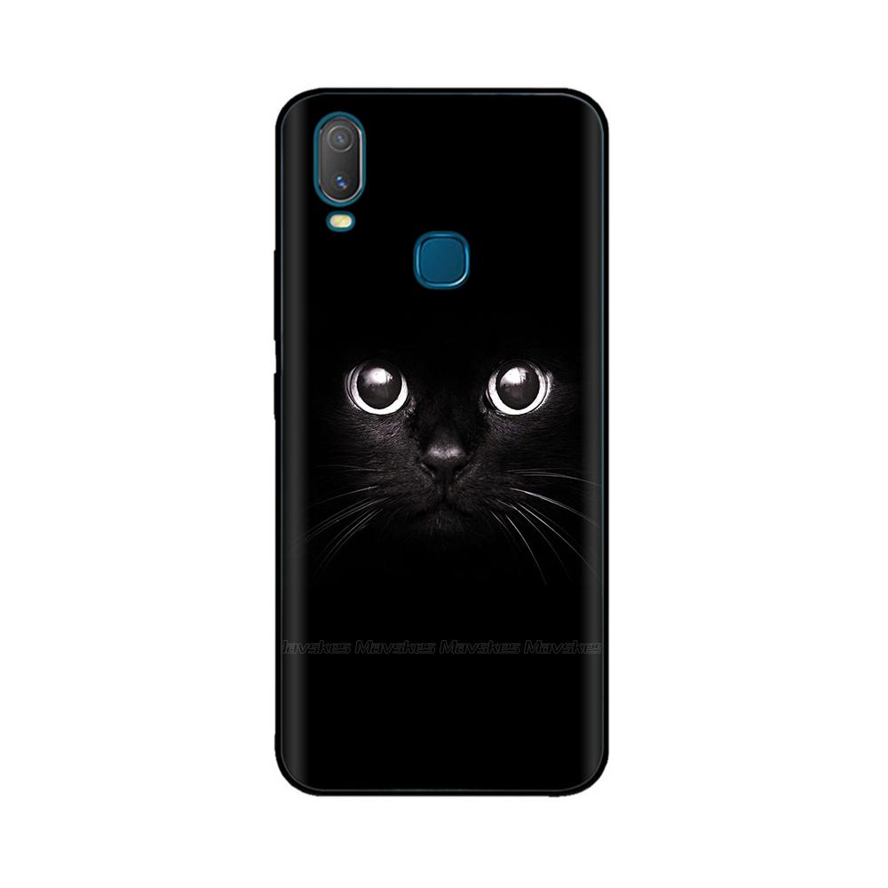 Für Vivo Y11 2019 Hülle Silikon Niedliche Cartoon-Druck Weiche TPU-Hülle für Vivo 1906 Fundas Coque für VivoY11 Y 11 2019 6,35'' Hülle