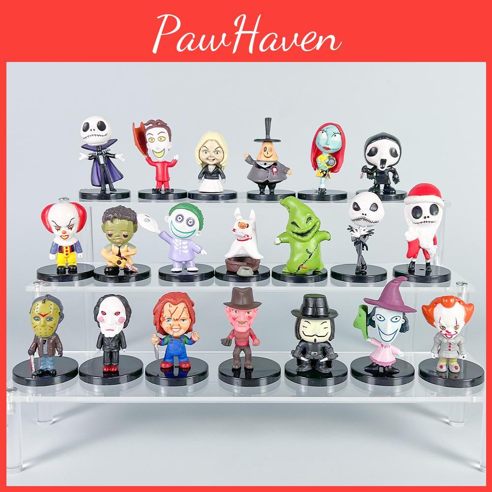 Childs Play Chucky Pvc Figurine With Assembly For Halloween Decor And Collectors