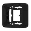 Double stair switch USA rounded surface-mounted set Mini matt black