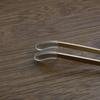 Pure Copper Tea Tongs Set: Brass Tweezers for Gongfu Ceremony, Non-slip Cup Holder, Gift Box Included