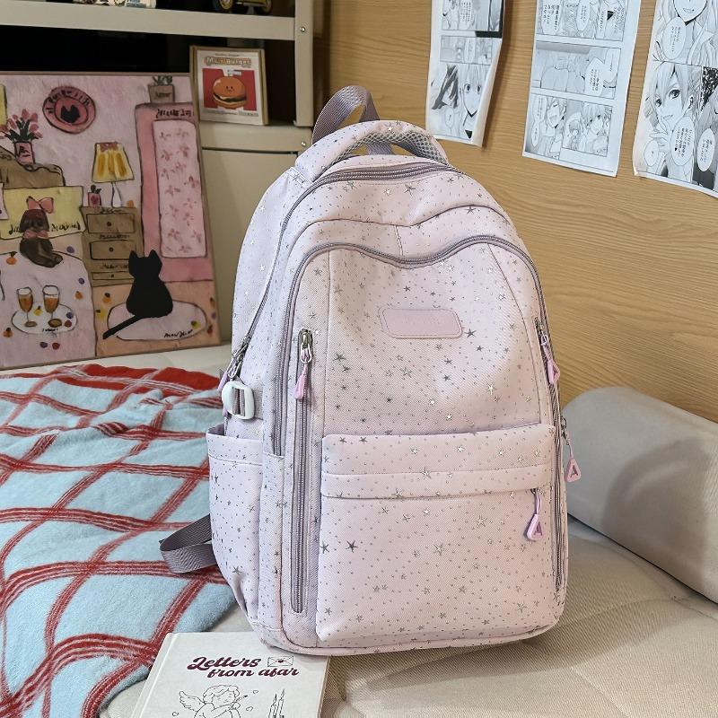 New Korean Ins High-value Schoolbag Mori Stars Sweet Wind Grade Two-piece Backpack for Primary and Secondary School Students