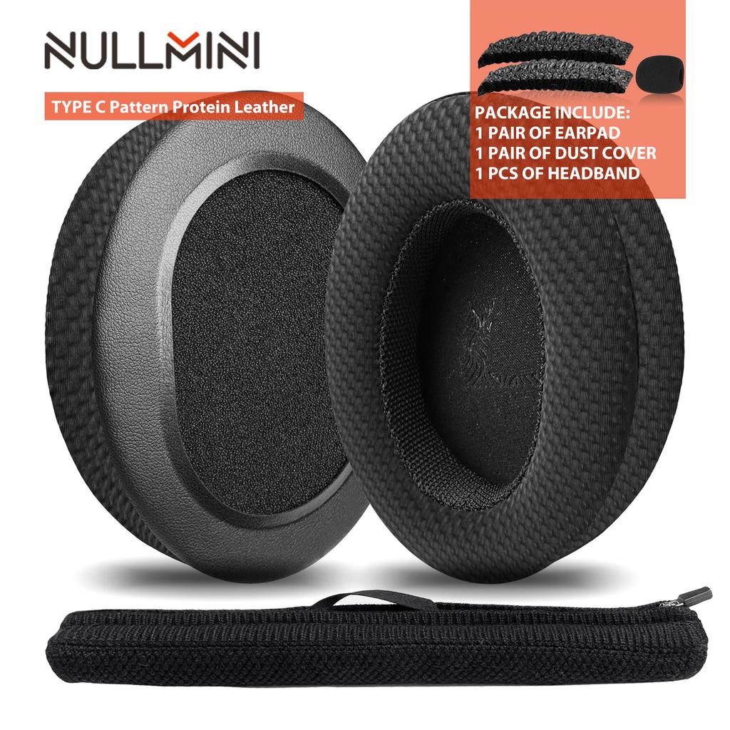 Cuscinetti per cuffie Nullmini Adatti per cuffie Sony WH-1000XM2 MDR-1000X Custodia di ricambio per padiglioni Auricolari Fascia