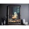 Vintage Wall Art Music Sports Spooky Aesthetics Bicycle Halloween HD Canvas Print Poster Home Living Room Bedroom Decoration