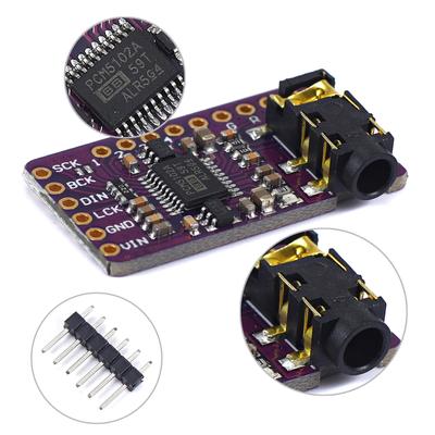 PCM5102 DACDecoder I2S Player Module Clear and Immersive Audio Experience Digital Audio Board Noise Reducing