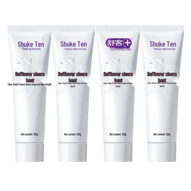 

Saky Safflower & Mint Anti-Inflammatory Toothpaste 4-Pack