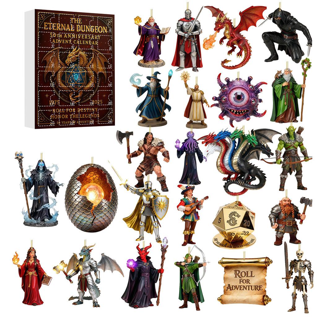 Gorilla Siły Powietrzne Balet Akrylowa Ozdoba Choinkowa Kalendarz Adwentowy Niespodzianka Prezent na Dekorację Świąteczną