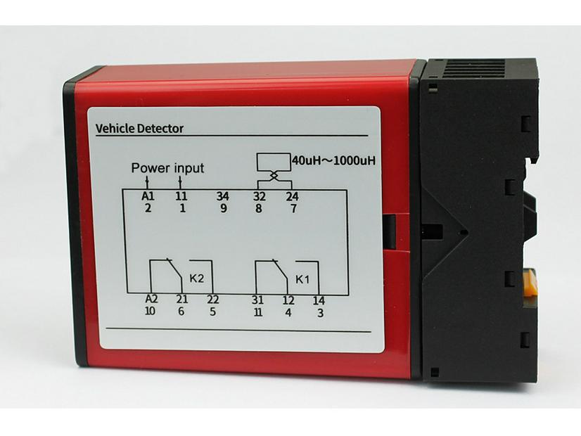 Single Channel Inductive Loop Vehicle Detector for Barrier Gates and Parking Lot Anti-Smash Sensors