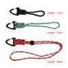 Rope Key Lanyard Backpack Key Ring Woven Paracord Keychain Hand-Woven Starp Nylon Lanyard