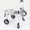 Cadeira de Rodas para Cachorro Cadeira de Rodas para Gato Retrátil Leve Veículo Assistido para Caminhada de Animal de Estimação Transportador de Animal de Estimação