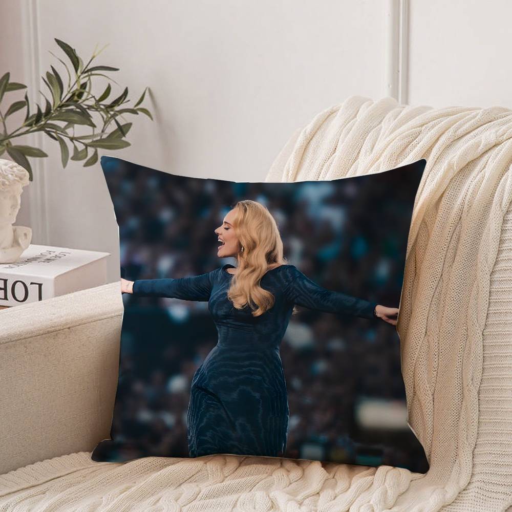 Hot-Singer A-Adele Pillow Case Home Decor Throw For Sofa Bed Car Room Decor Gift Idea