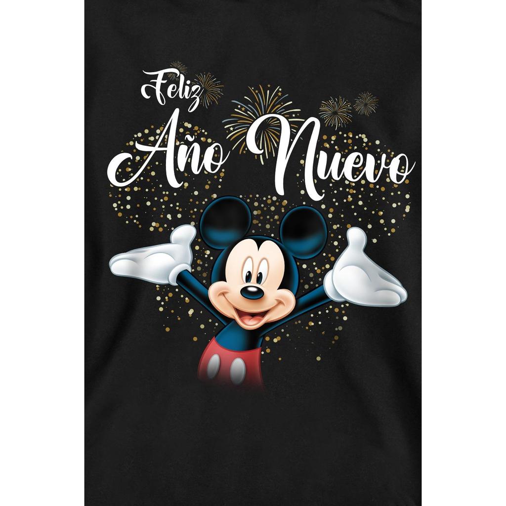 Disney Unisex Adult Spanish Mickey Mouse Fireworks New Year Sweatshirt