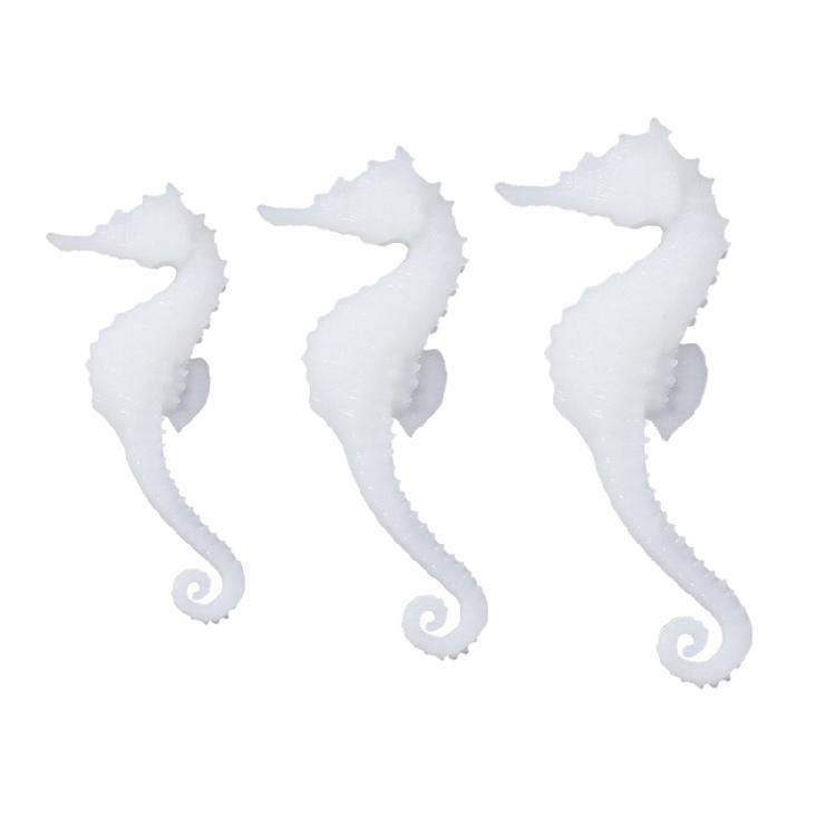 3D Three-dimensional Marine Animal Model Seahorse Crystal Epoxy Resin Filling