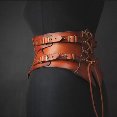 Retro Steampunk European Medieval COSPLAY Knight Belt