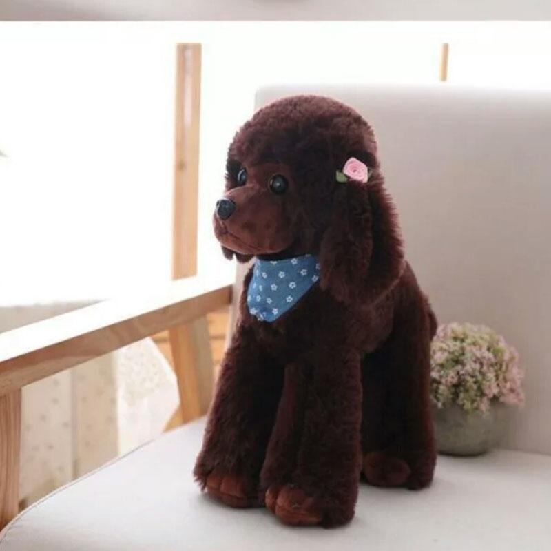 Simulated Poodle Doll Plush Toy Teddy Doll Doll Girls Children's Birthday Gift