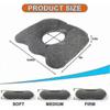 Orthopaedic Seat Cushion For Pain Relief - Inflatable Cushion For Haemorrhoids, Pregnancy, Coccyx, Bed SoresSZshsy02 A-F