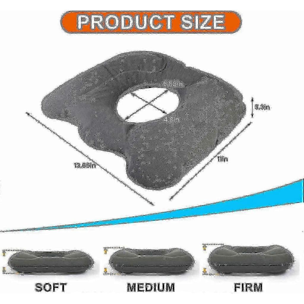 Orthopaedic Seat Cushion For Pain Relief - Inflatable Cushion For Haemorrhoids, Pregnancy, Coccyx, Bed SoresSZshsy02 A-F