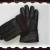 Winter Real Leather Gloves Men's Velvet Thickened Warm and Cold-proof Sheepskin Fashionable Outdoor Riding Gloves
