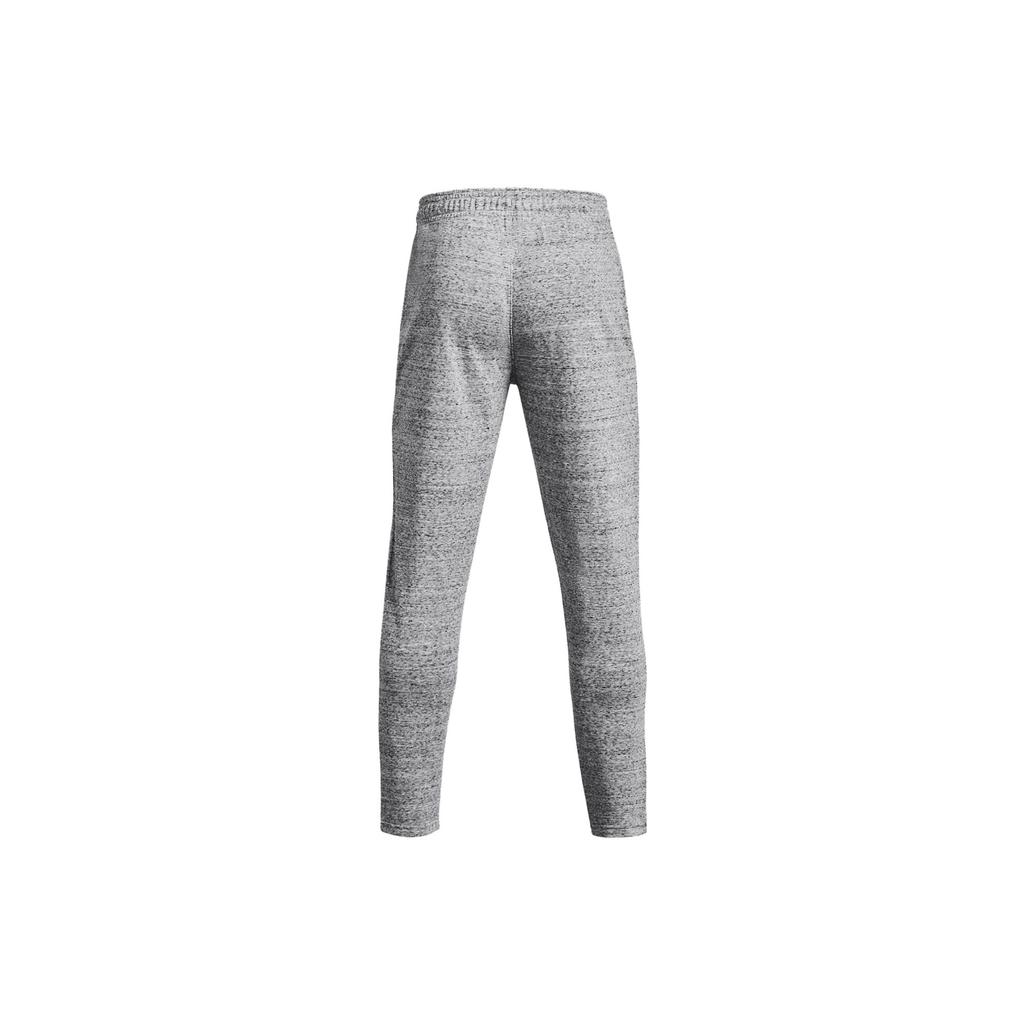 Under Armour Rival Casual Pants Men's Light Gray Moderate Straight Fit Pants 1376772-011