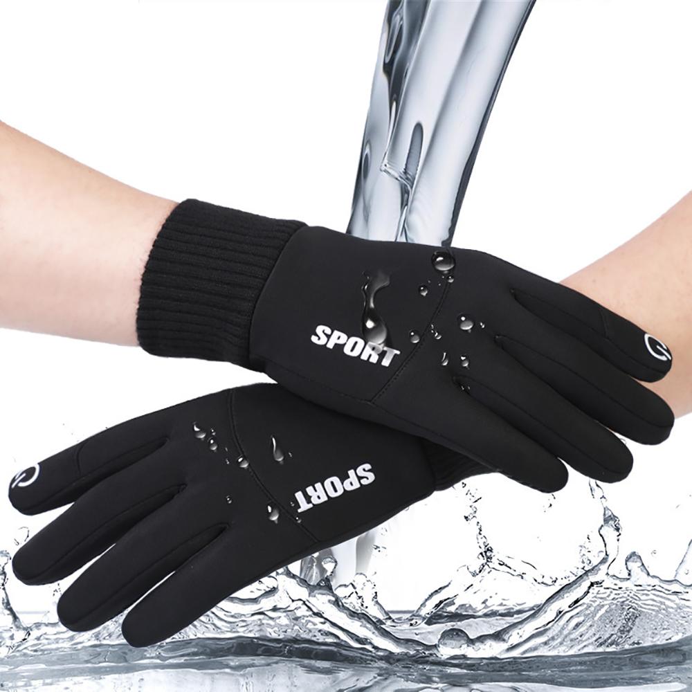 Touch Screen Waterproof Thermal Gloves for Women Men Perfect for Running Cycling Hiking Working Outdoor Sports