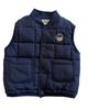 Boys Thick Padded Vest with Bear Print Warm Sleeveless Jacket for Toddlers