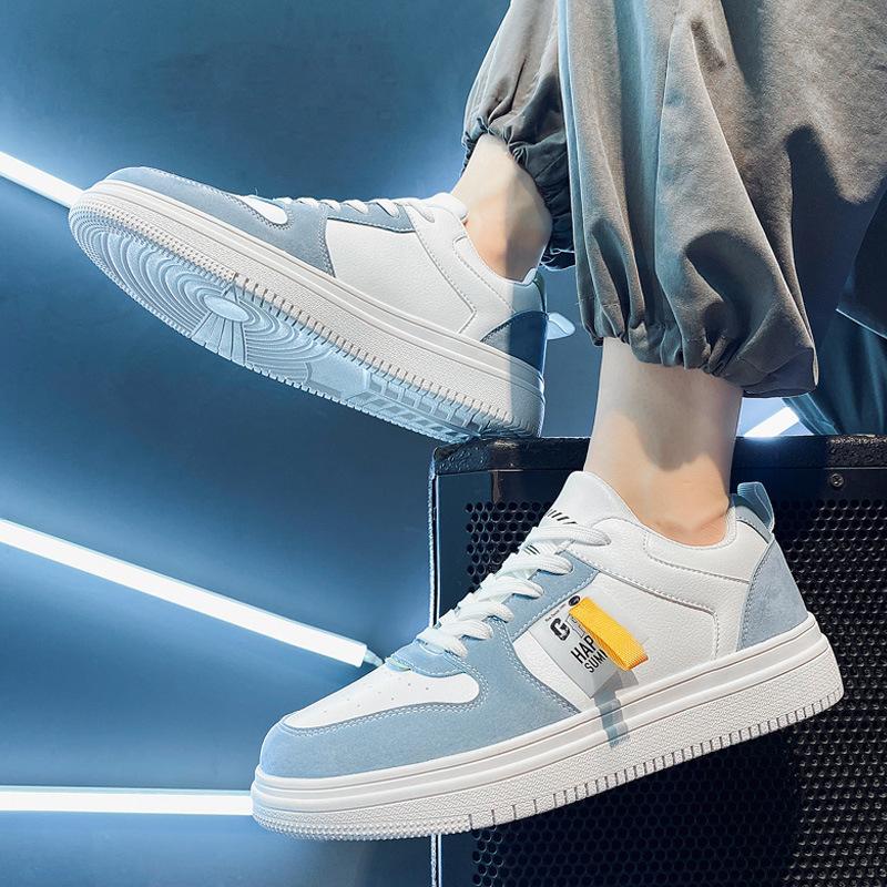 2024 New Men's Shoes Fashion Sneakers Inner Height Increase Casual Shoes Skate Flats Breathable White Shoes Zapatos De Hombre