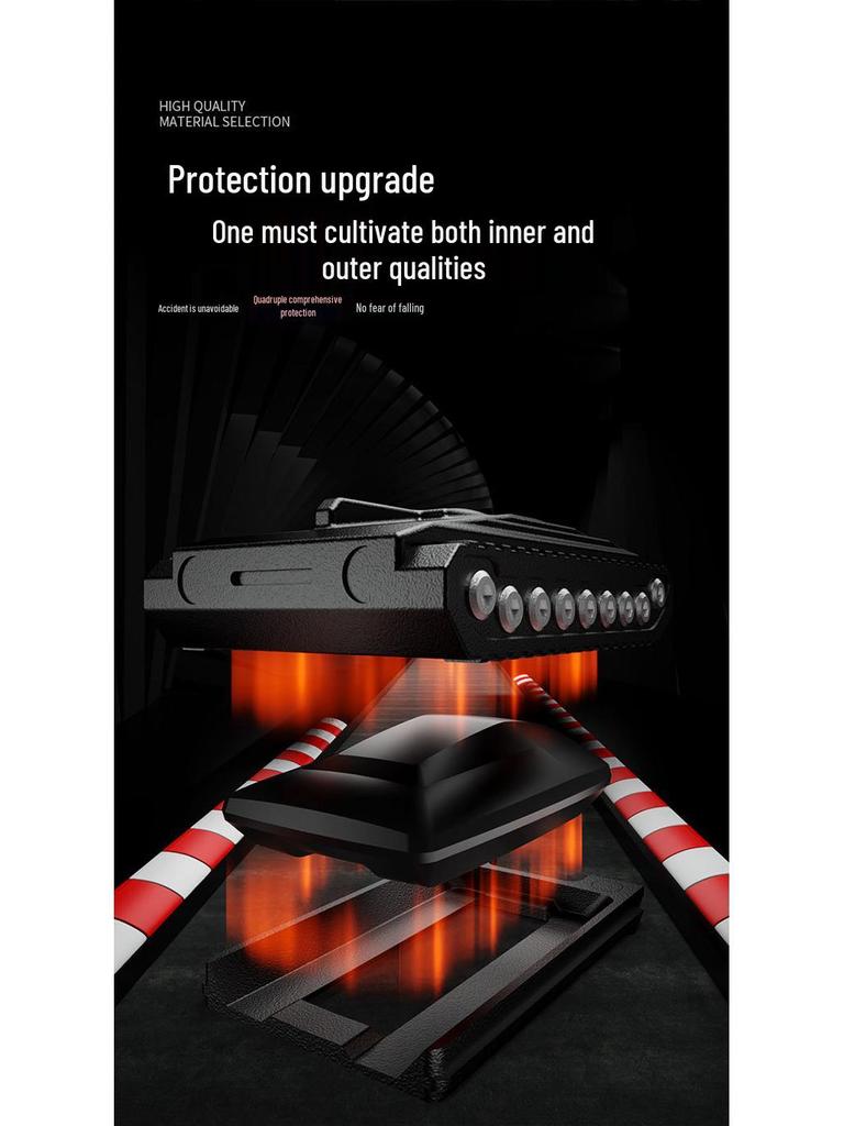 Tank 300 Car Key Case: Full-Coverage Aluminum Alloy Shell with Leather Rope