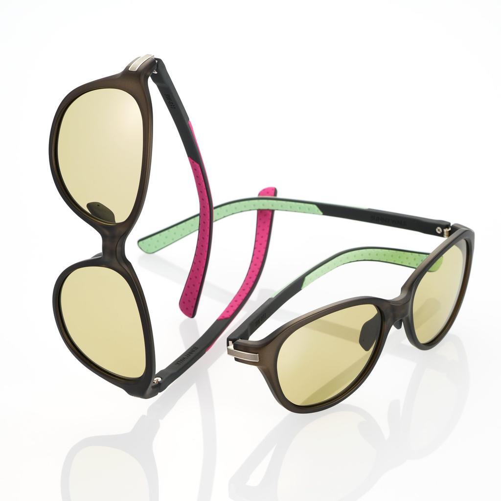 Golf Sunglasses GREEN FOCUS [Bunnywalk] BW-031 BW-0311G Smoke/Berry