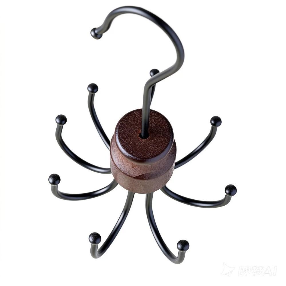 360° Rotating Octopus Clothes Hanger Metal Hanging Organizer Rotating Hooks Household Use