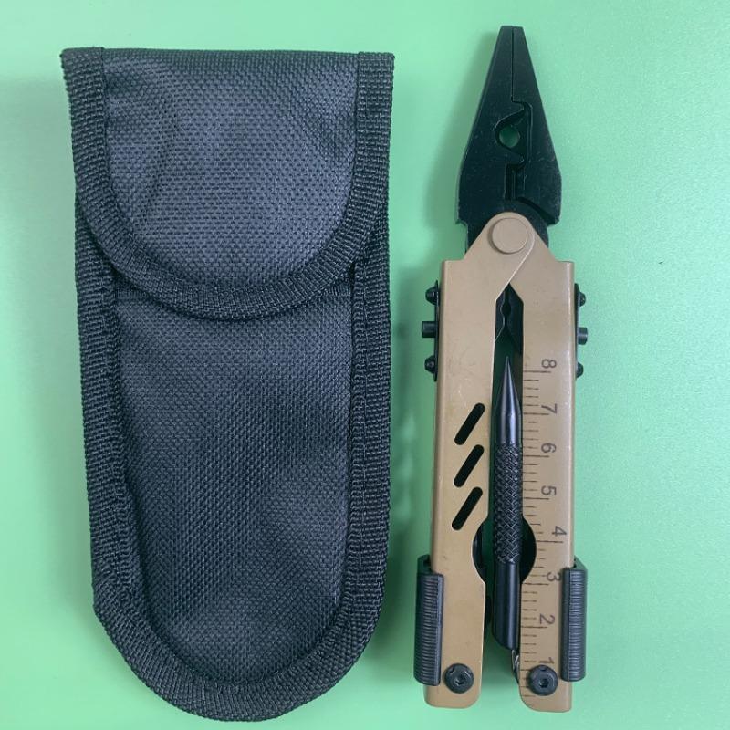 BIESUO Multifunctional Pliers Expansion Outdoor Knife Pliers with Ruler Tool Multi Tool