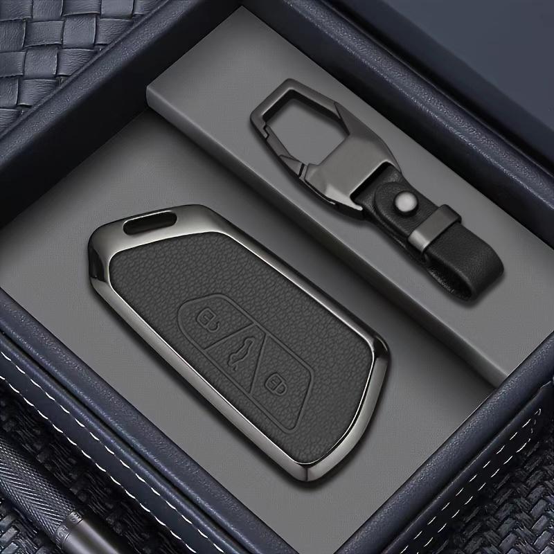 Alloy Car Key Case Cover Shell Fob  for VW Volkswagen Golf 8 MK8 ID.3 ID.4 Cupra Skoda Octavia A8 SEAT Leon MK4 Accessories