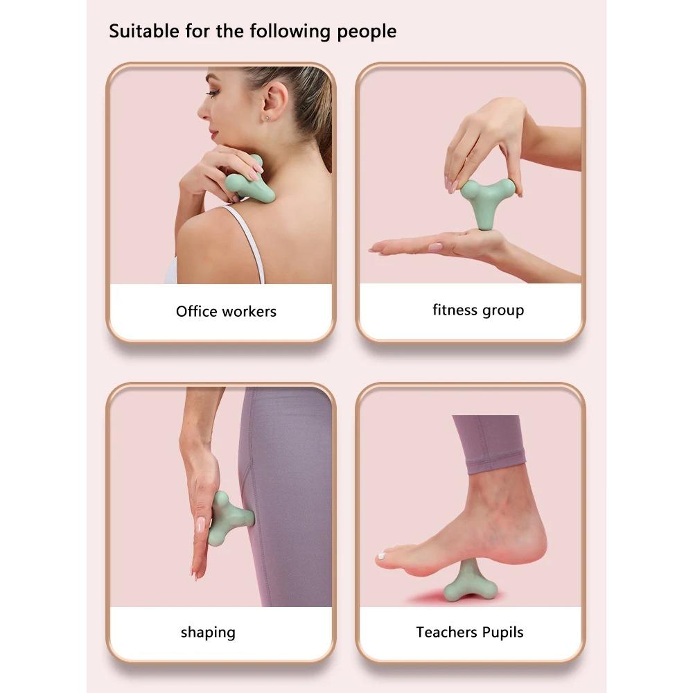 Four Corner Fascia Ball Plantar Ball Massage Shoulder Neck Waist Hand Muscles Lactate Exercise Relaxation Meridian Fitness Ball