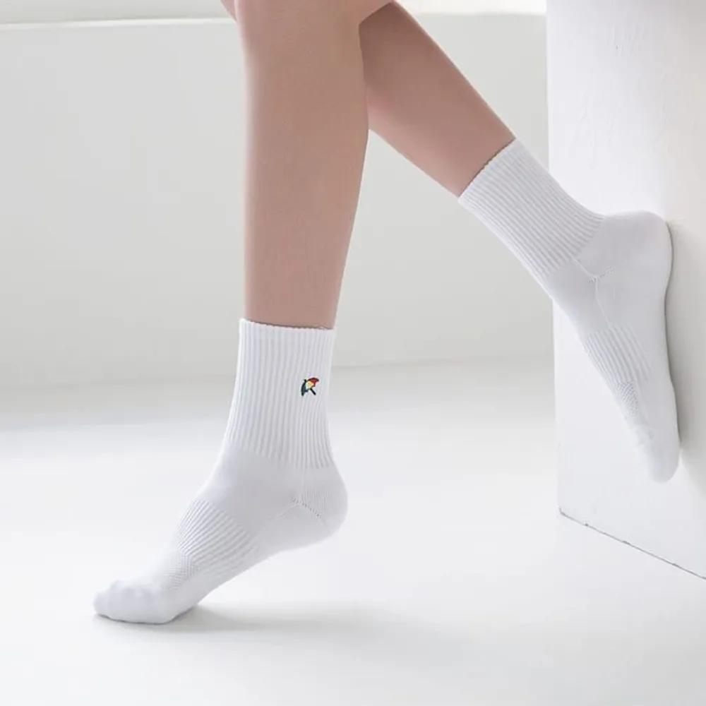 HOTBBA / Arnold Palmer Women s Mid-calf Sports Socks LM_1008439 white