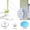 1-8 Paare Vorhang Magnetknopf Tragbare Fenster Vorhang Magnet Schnalle Nagelfrei Abnehmbar Verstellbar Vorhangclip Zubehör