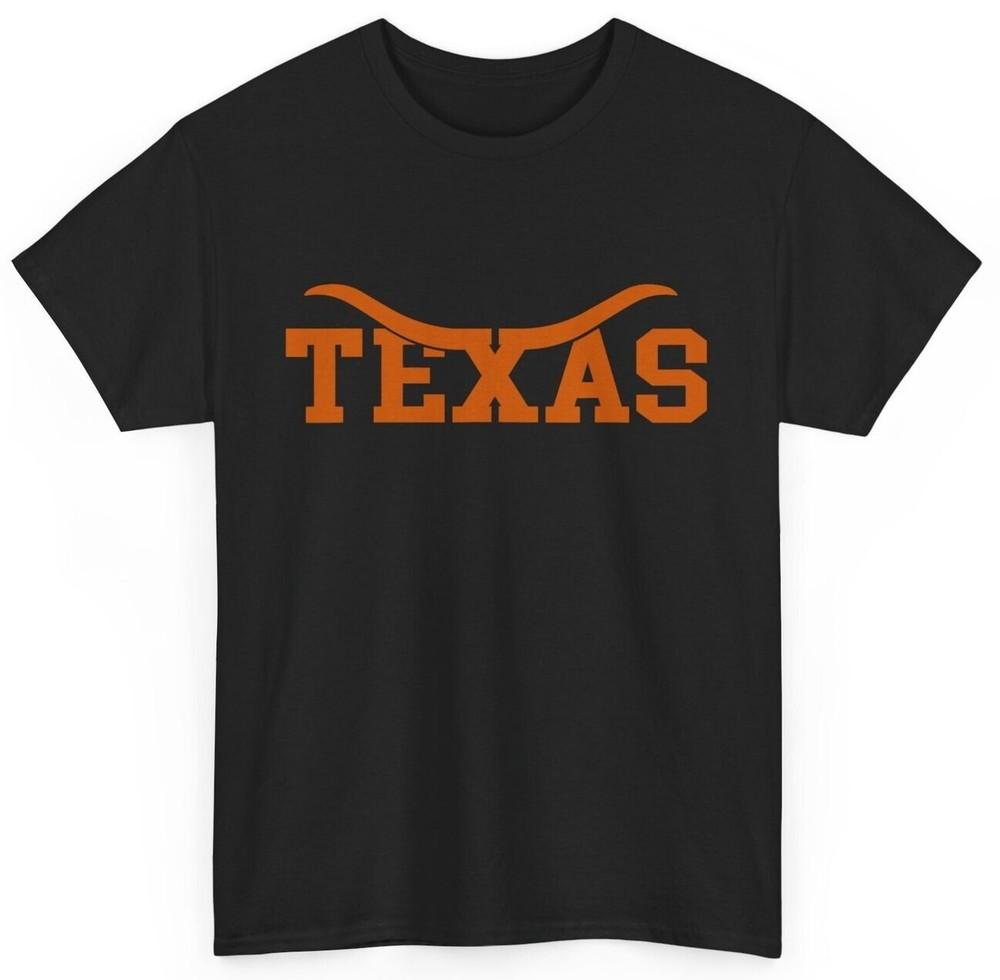 

Футболка Texas USA Bull American Font, Гордая техасская футболка S