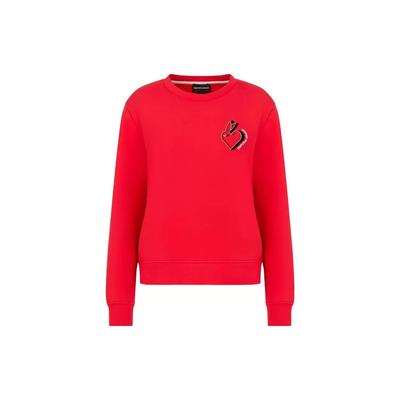 SS23 Year Of The Rabbit Limited Edition Letter Rabbit Embroidered Crew Neck Sweatshirt Women Sweatshirt China-Red 3R2M6I-1JHSZ-0334