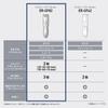 Panasonic Hair Clipper, Family Type, Rechargeable, AC Powered, Silver, ER-GF82-S, Released In 2024