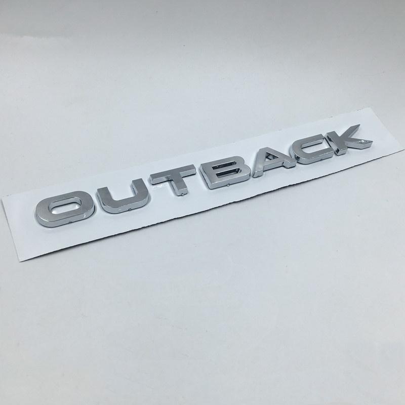 OUTBACK Car Rear Emblem Badge Sticker
