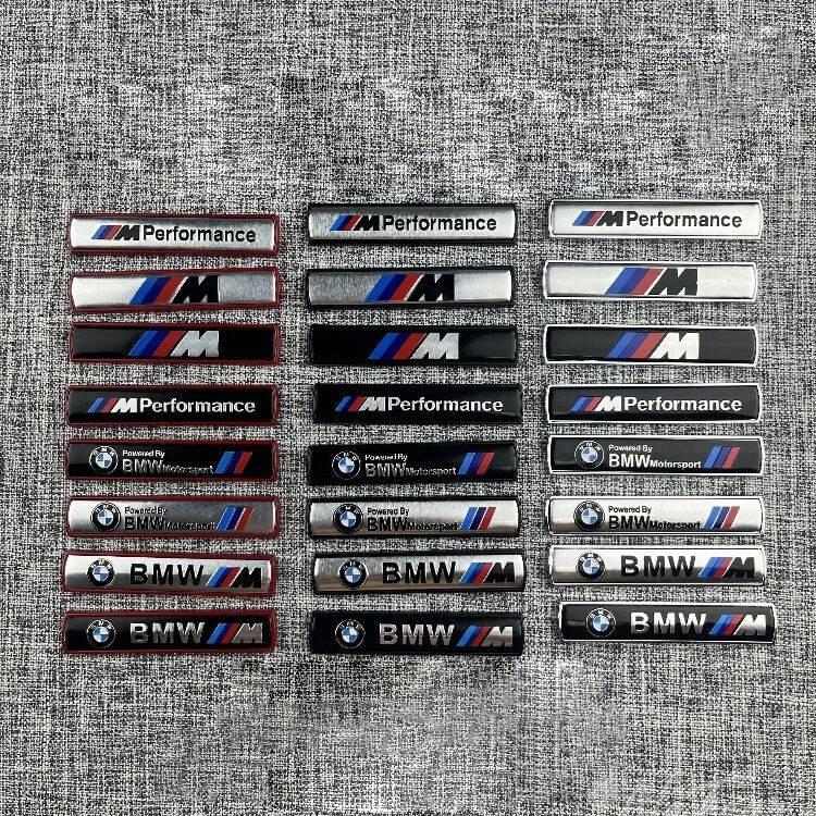 For BMW M E46 E90 E60 F30 G20 X1 X2 X3 X4 X5 X6 X7 i3 i4 i5 i7 M2 G30 Car Styling 3D Sticker Metal Adhesive Emblem Decal Lables pdzm22