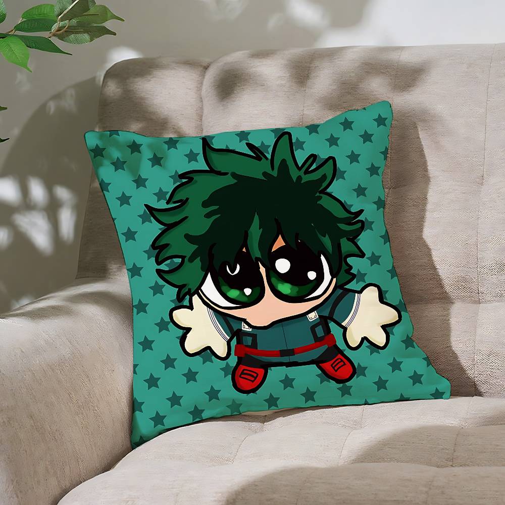 Cute Iizuku MidoriyaS Customizable Square Pillowcases Stylish And Soft Perfect For Beds Cars And Sofas